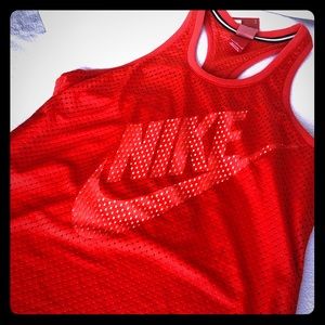 *Nike* Red Tank Top sz Large New!